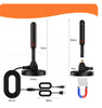 Long Range TV Antenna Indoor / Outdoor with Amplifier & Coax Cable [up to 500KM]