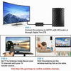 2024 Upgraded 300+ KM Digital TV Antenna with Amplifier – Supports All TVs