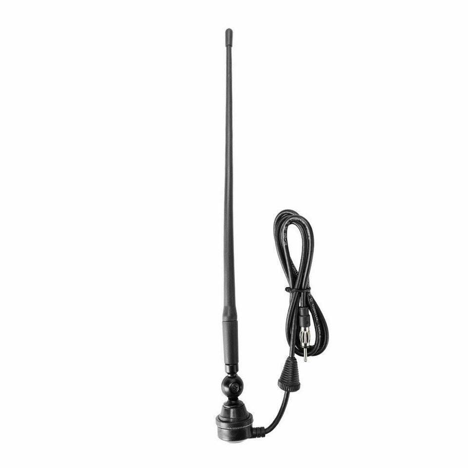 Black Rubber AM/FM UHF Radio Antenna Fits 4X4 Car Caravan Truck AU ...