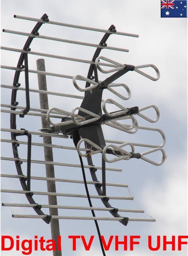 Digital TV Outdoor Antenna  UHF VHF FM for Australian Country Areas