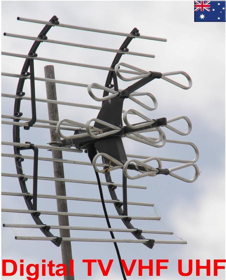 Digital TV Outdoor Antenna  UHF VHF FM for Australian Country Areas